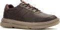 Hush Puppies Baylor Leren Heren Sneakers Bruin - Bruin
