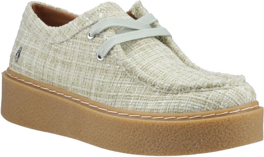 Hush Puppies Bridie Textiel Dames Munt Mocassins Schoenen