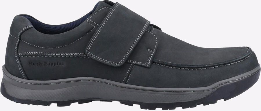 Hush Puppies Casper Leren Heren Marineblauwe Nubuck Loafers