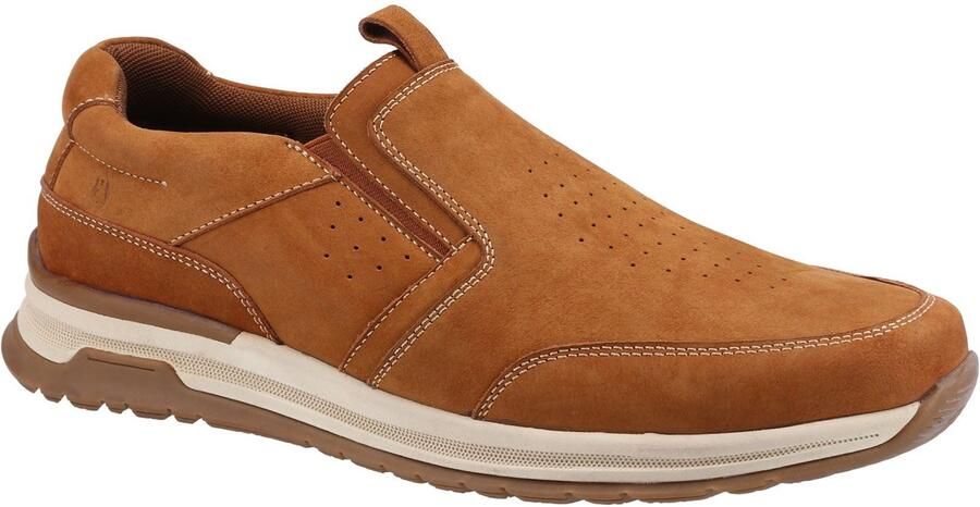 Hush Puppies Cole Leren Heren Tan Loafers