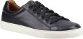 Hush Puppies Colton Leer Heren Zwart Trainers - Zwart