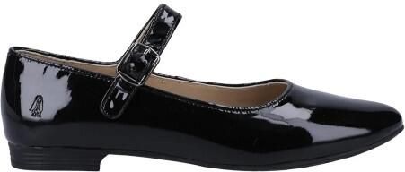 Hush Puppies Dames Melissa Leren Mary Janes (Zwart Lak)