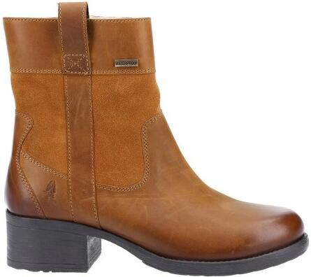 Hush Puppies Dames Saskia Leren Boots (Tan)