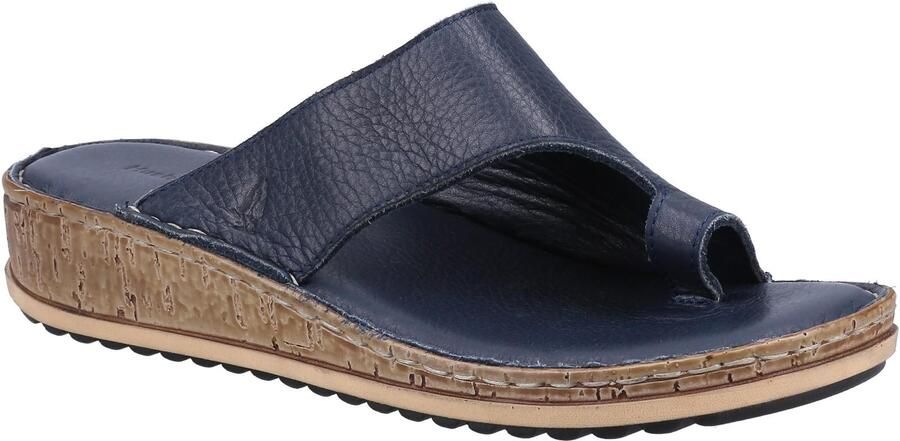Hush Puppies Dames Elissa Suède Sandalen (Marine)