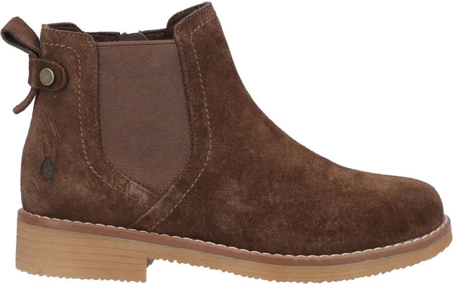 Hush Puppies Dames Maddy Suede Enkellaarzen (Chocolade)