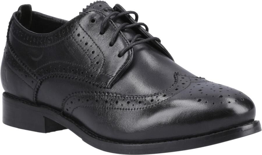 Hush Puppies Dames Natalia Leren Brogues (Zwart)