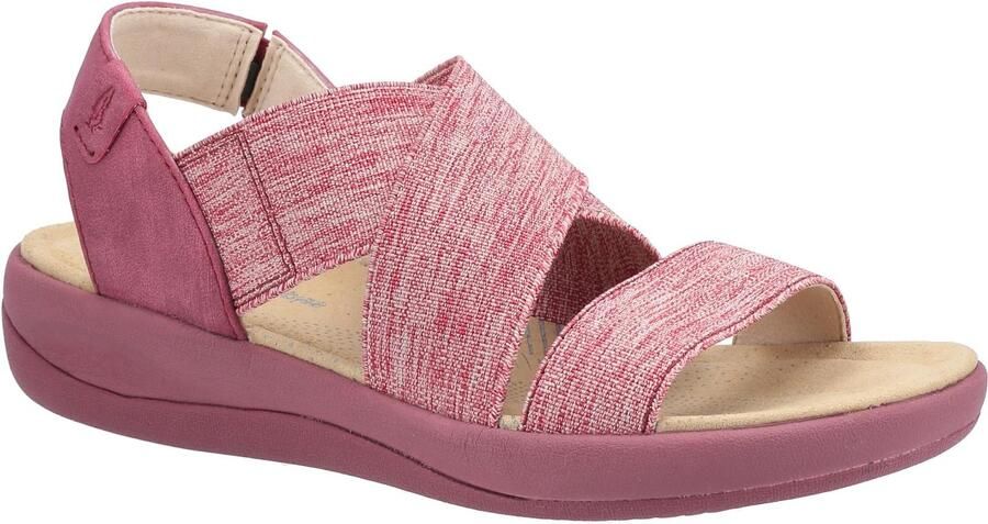 Hush Puppies Dames Sophia Sandalen (Rood Beige)