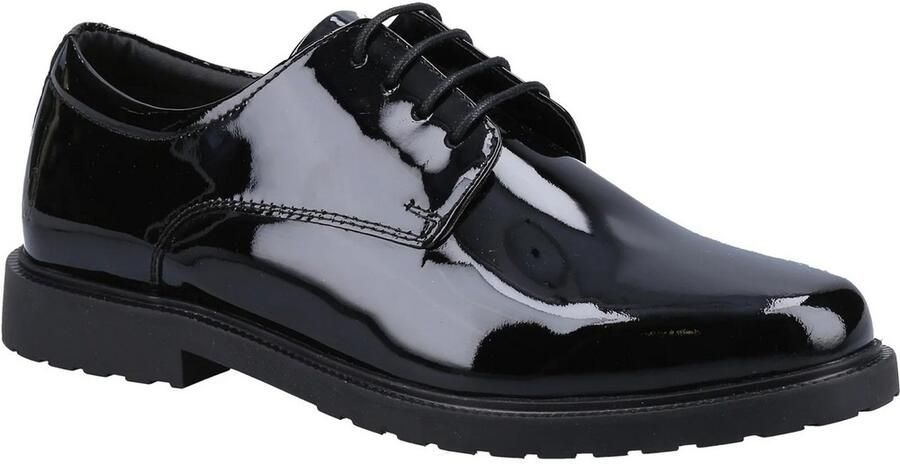 Hush Puppies Dames Verity Leren Brogues (Zwart)