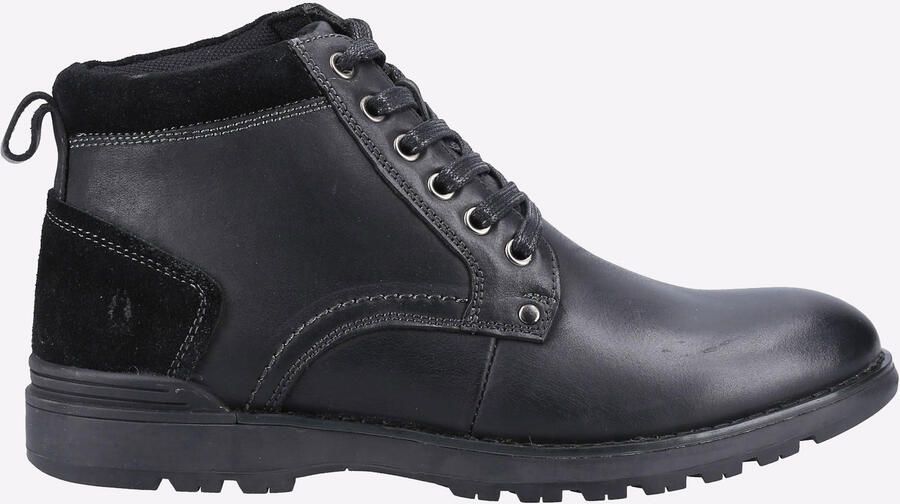 Hush Puppies Dean Suède Heren Zwarte Laarzen