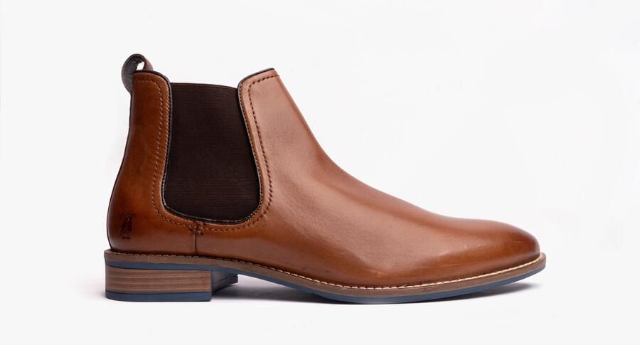 Hush Puppies Diego Chelsea Heren Formele Laarzen Tan
