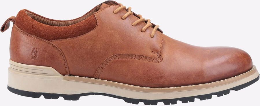 Hush Puppies Dylan Suède Herenschoenen Met Veters In Het Bruin