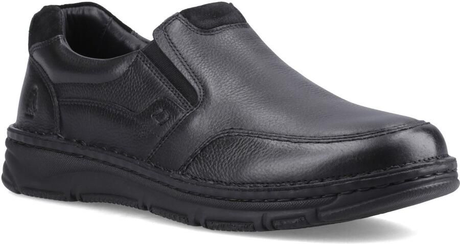 Hush Puppies Franco Instapleren Herenschoenen in Zwart