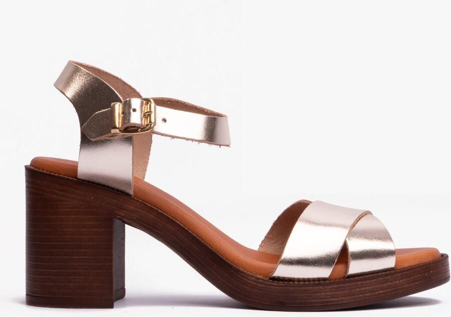 Hush Puppies GEORGIA Dames Sandalen Goud