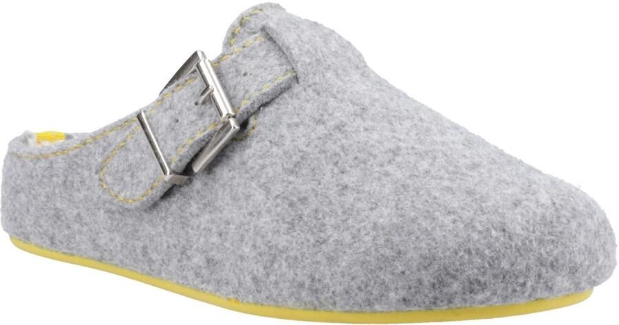 Hush Puppies Good 90% Gerecycled Rpet Polyester Dames Grijze Slippers