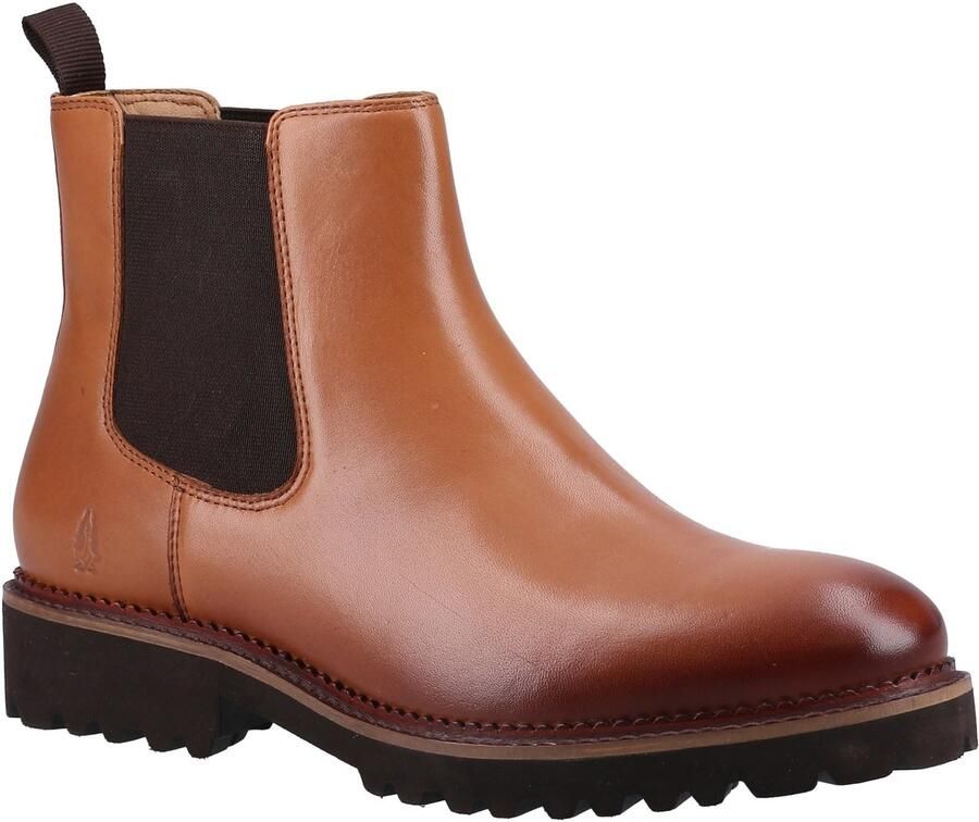 Hush Puppies Gwyneth Chelsea Suede Vrouwen Laarzen Tan