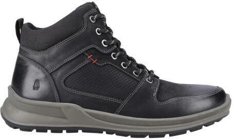 Hush Puppies Heren Arnie Leren Enkellaarzen (Zwart)