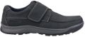 Hush Puppies Heren Casper Leren Klittenbandschoenen (Marineblauw) - Marineblauw