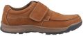 Hush Puppies Heren Casper Leren Klittenbandschoenen (Tan) - Cognac