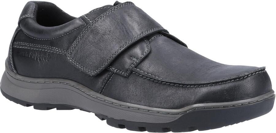 Hush Puppies Heren Casper Leren Schoenen (Zwart)