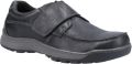 Hush Puppies Heren Casper Leren Schoenen (Zwart) - Zwart