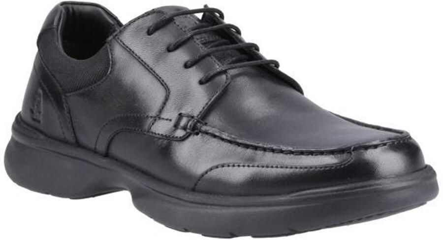 Hush Puppies Heren Hugh Leren Casual Schoenen (Zwart)