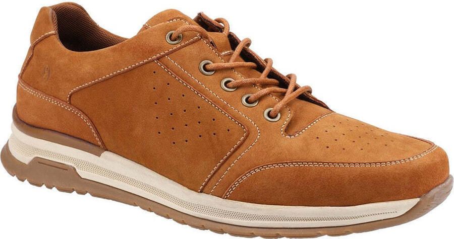 Hush Puppies Heren Joseph Nubuck Sportschoenen (Tan Beige)