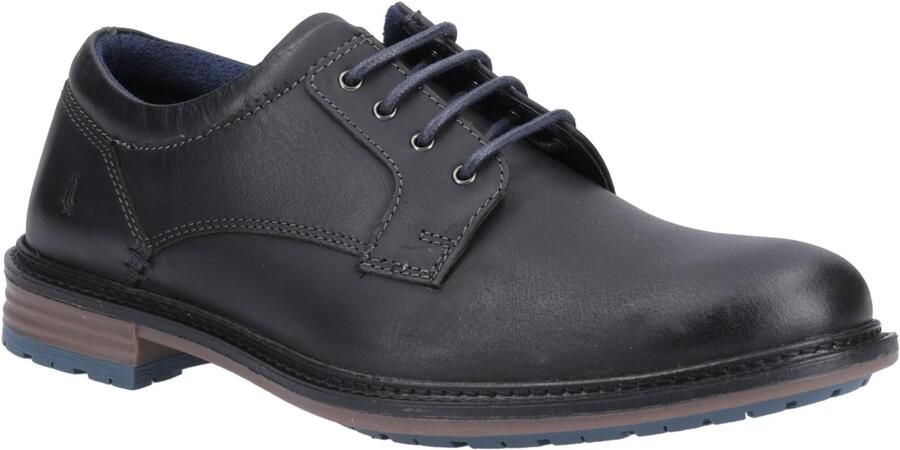 Hush Puppies Heren Julian Leren Schoenen (Zwart)