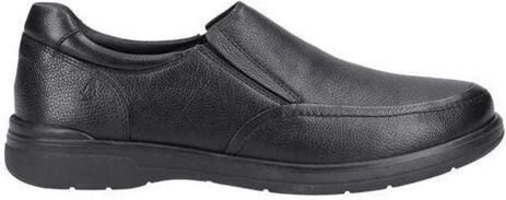 Hush Puppies Heren Matthew Leren Instappers (Zwart)