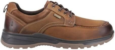 Hush Puppies Heren Percy Leren Veterschoenen (Tan)