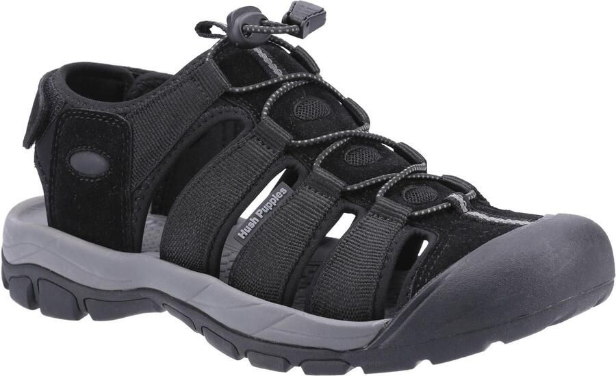 Hush Puppies Heren sandalen Peru (Zwart)