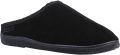 Hush Puppies Herenpantoffels Ashton Suède (Zwart) - Zwart