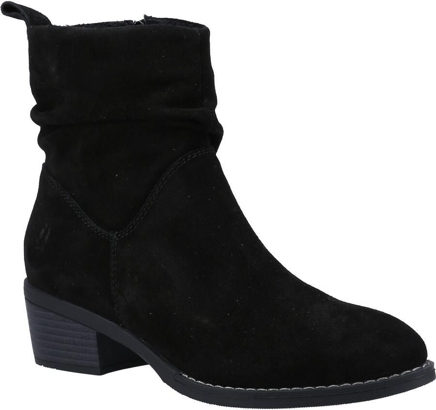 Hush Puppies Iris Suède Vrouwen Laarzen Zwart