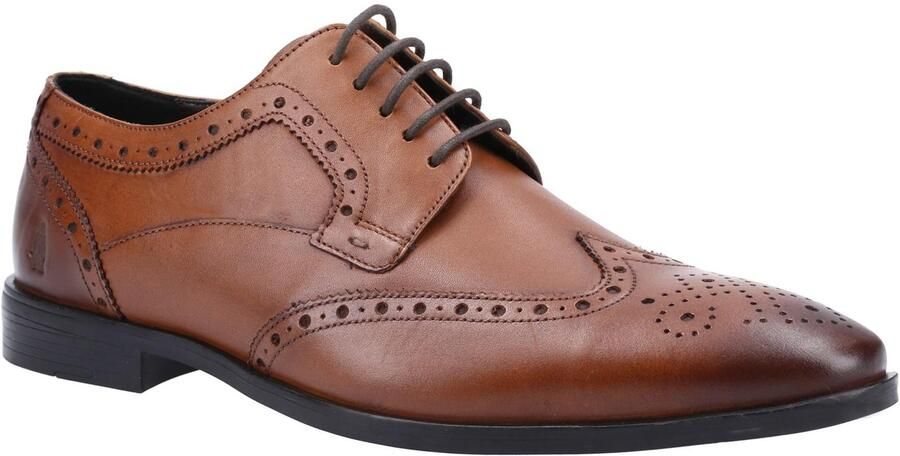 Hush Puppies Jongens Elliot Leren Brogues (Tan)