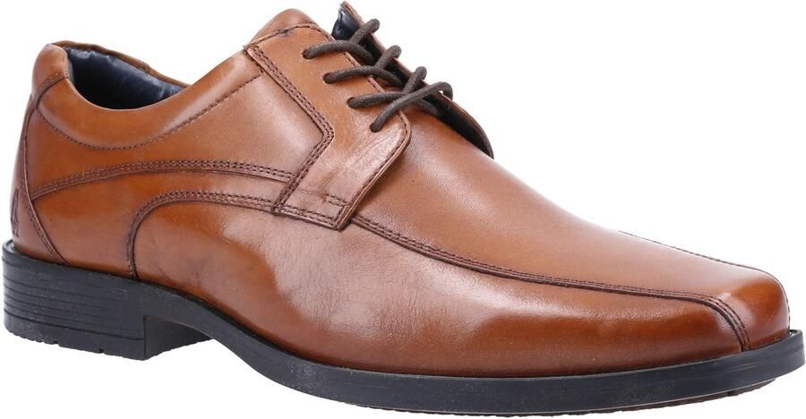 Hush Puppies Leren herenschoenen Brandon (Tan)