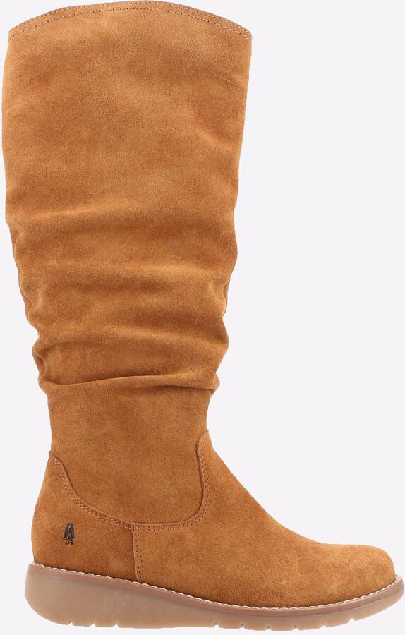 Hush Puppies Lucinda Suède Dames Laarzen In Het Tan