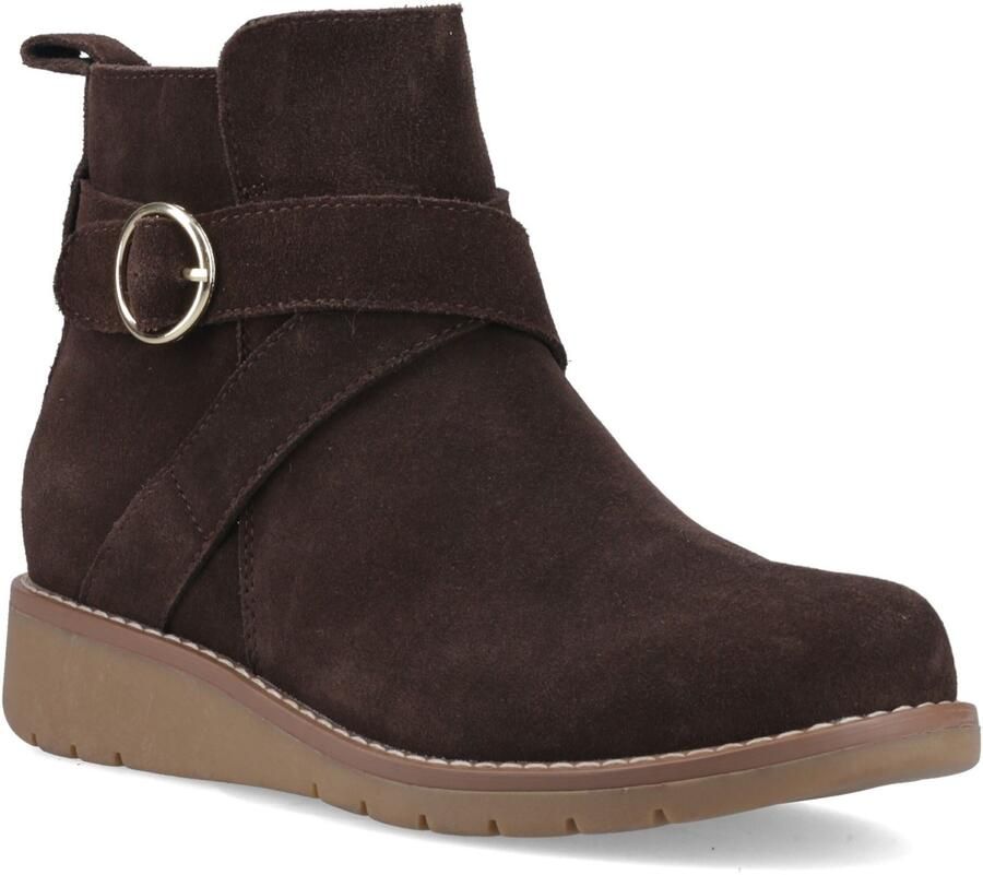 Hush Puppies Lyra Suède Dames Chocolade Boots