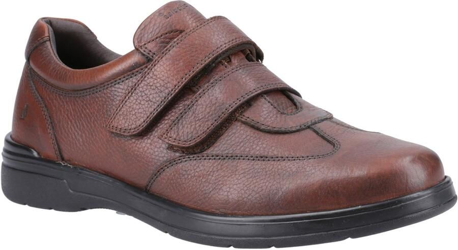 Hush Puppies Magnus Leer Heren Bruin Loafers