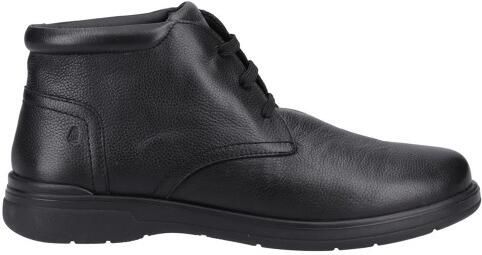 Hush Puppies Mannen Malcolm Leren Chukka Boots (Zwart)