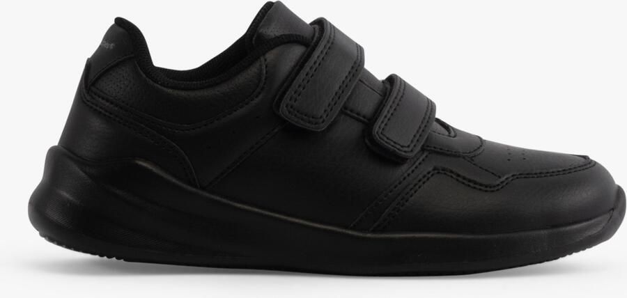 Hush Puppies MARLING Unisex Leren School Sneakers Zwart