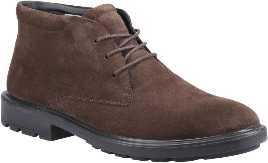 Hush Puppies Marsden Suède Heren Bruine Enkellaarzen