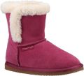 Hush Puppies Meisjes Ashlynn Suede Slippers (Rose) - Rose