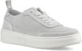 Hush Puppies Nesta Leren Dames Grijze Standaard Sneakers - Grijs