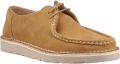 Hush Puppies Otis Suede Heren Tan Veterschoenen - Cognac