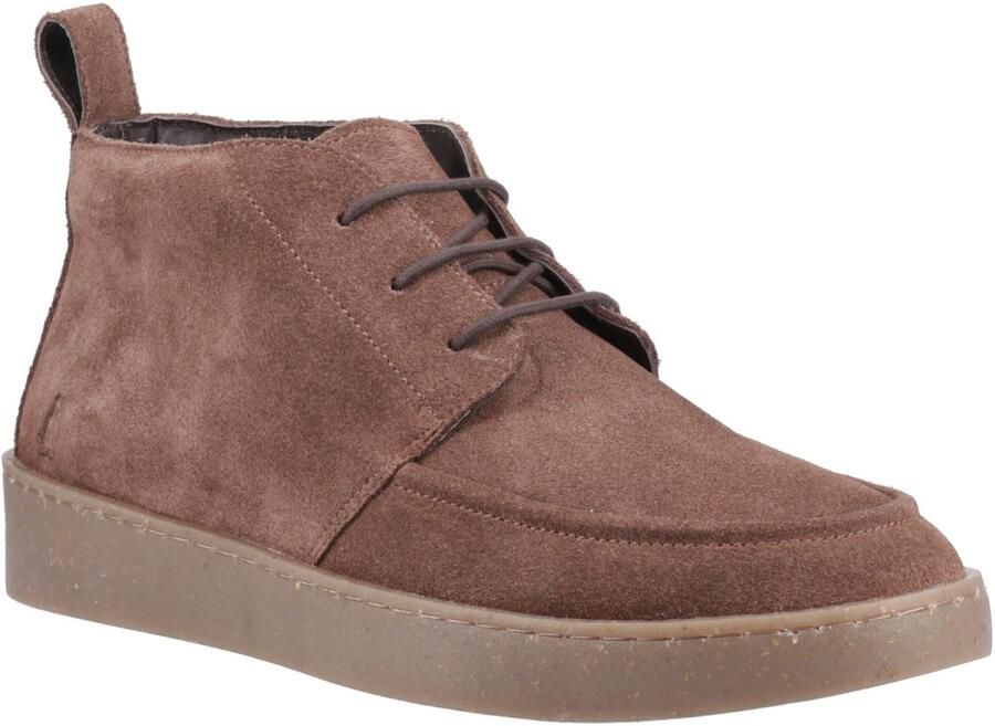 Hush Puppies Rory Suede Heren Chocolade Enkellaarsjes