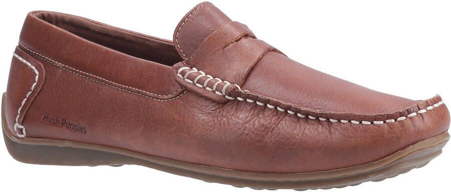 Hush Puppies Roscoe Leren Heren Bruine Bootschoenen