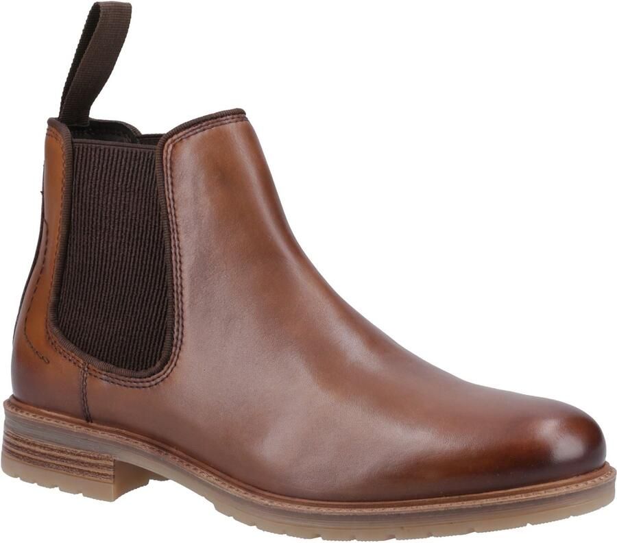 Hush Puppies Russell Leren Heren Laarzen In Tan