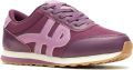 Hush Puppies Seventy8 Leren Damessneakers In Figuurkleur - Paars