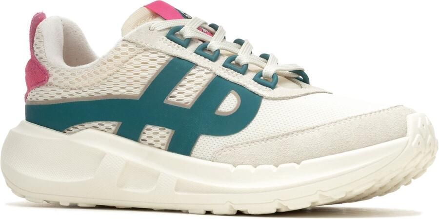 Hush Puppies Seventy8 Retro Runner Dames Sneakers Van Suède In Steenroze