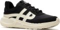 Hush Puppies Seventy8 Retro Runner Heren Sneakers Van Zwart Suède - Zwart