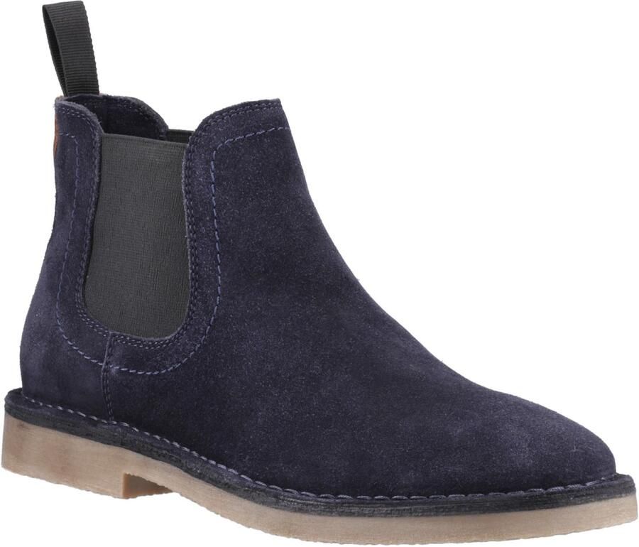 Hush Puppies Shaun Suède Heren Navy Laarzen